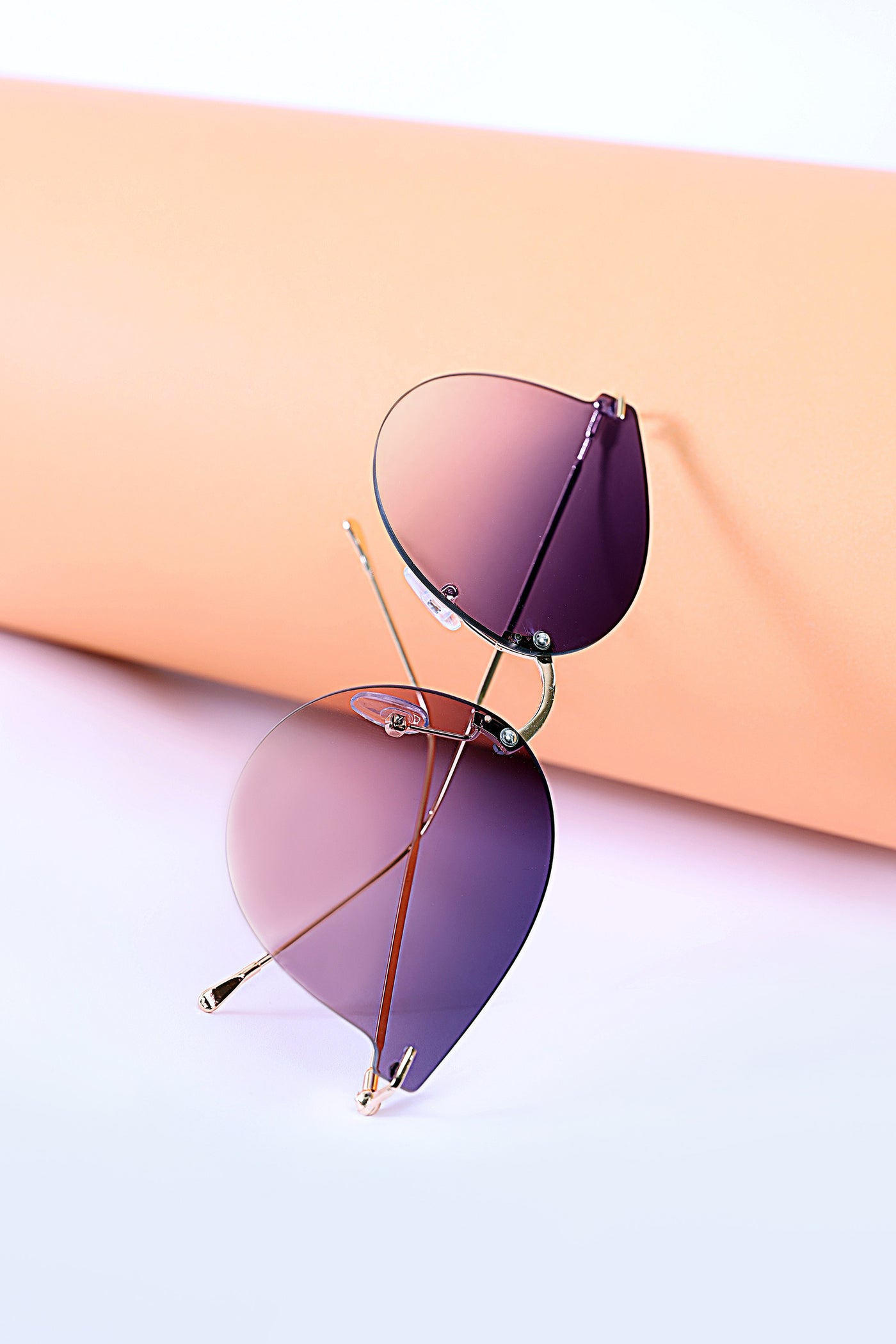 Rimless Oval Sunglasses | ASG-W23-19
