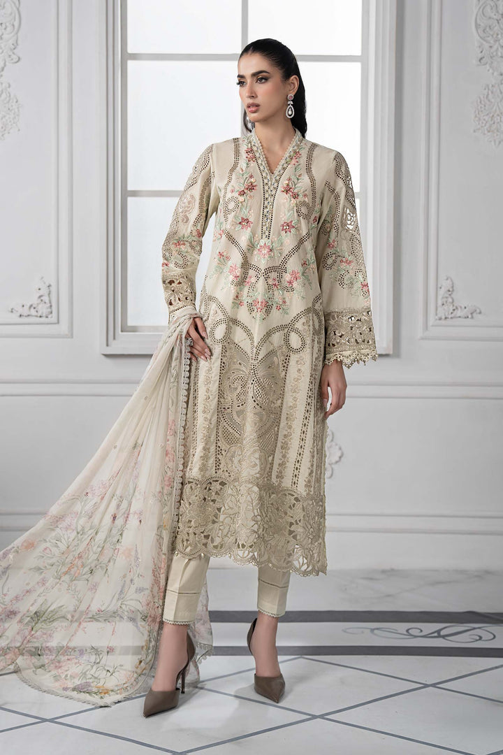 3 Piece Embroidered Lawn Suit | DS-2514-B All Products DS2514B-SML-00B