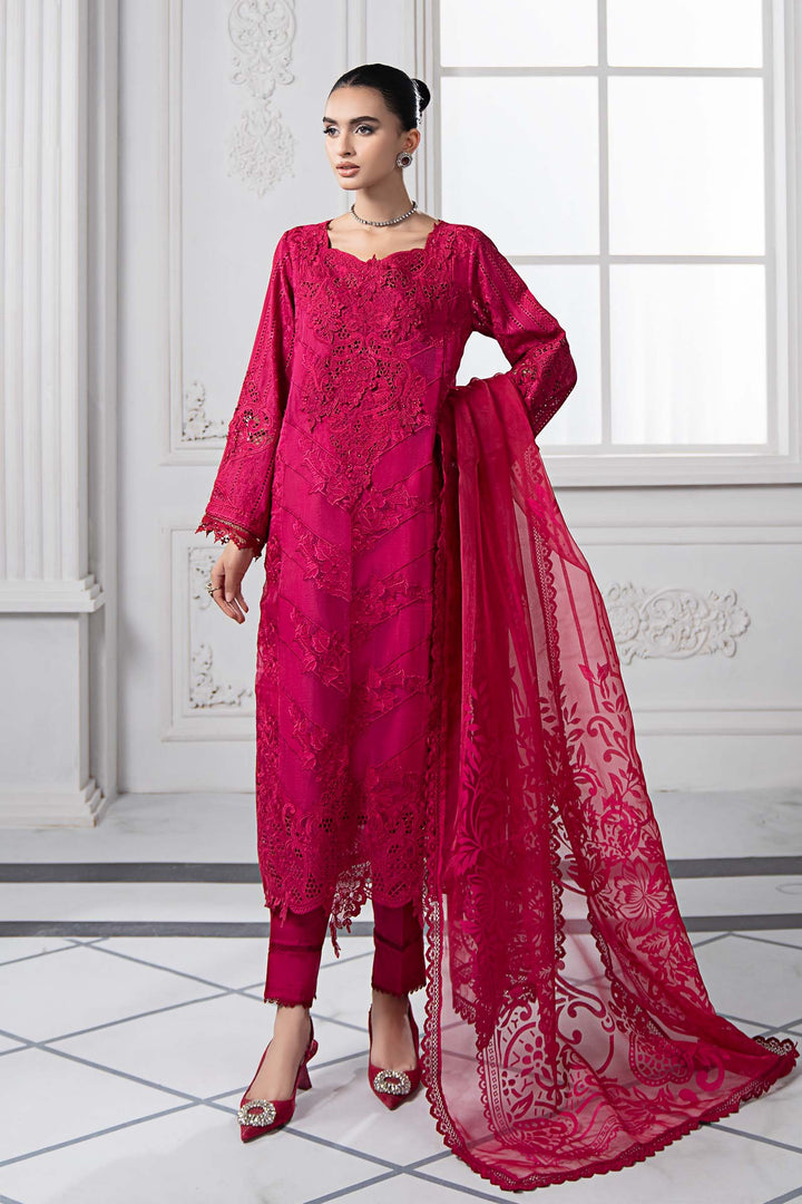 3 Piece Embroidered Lawn Suit | DS-2508-A All Products DS2508A-SML-00A