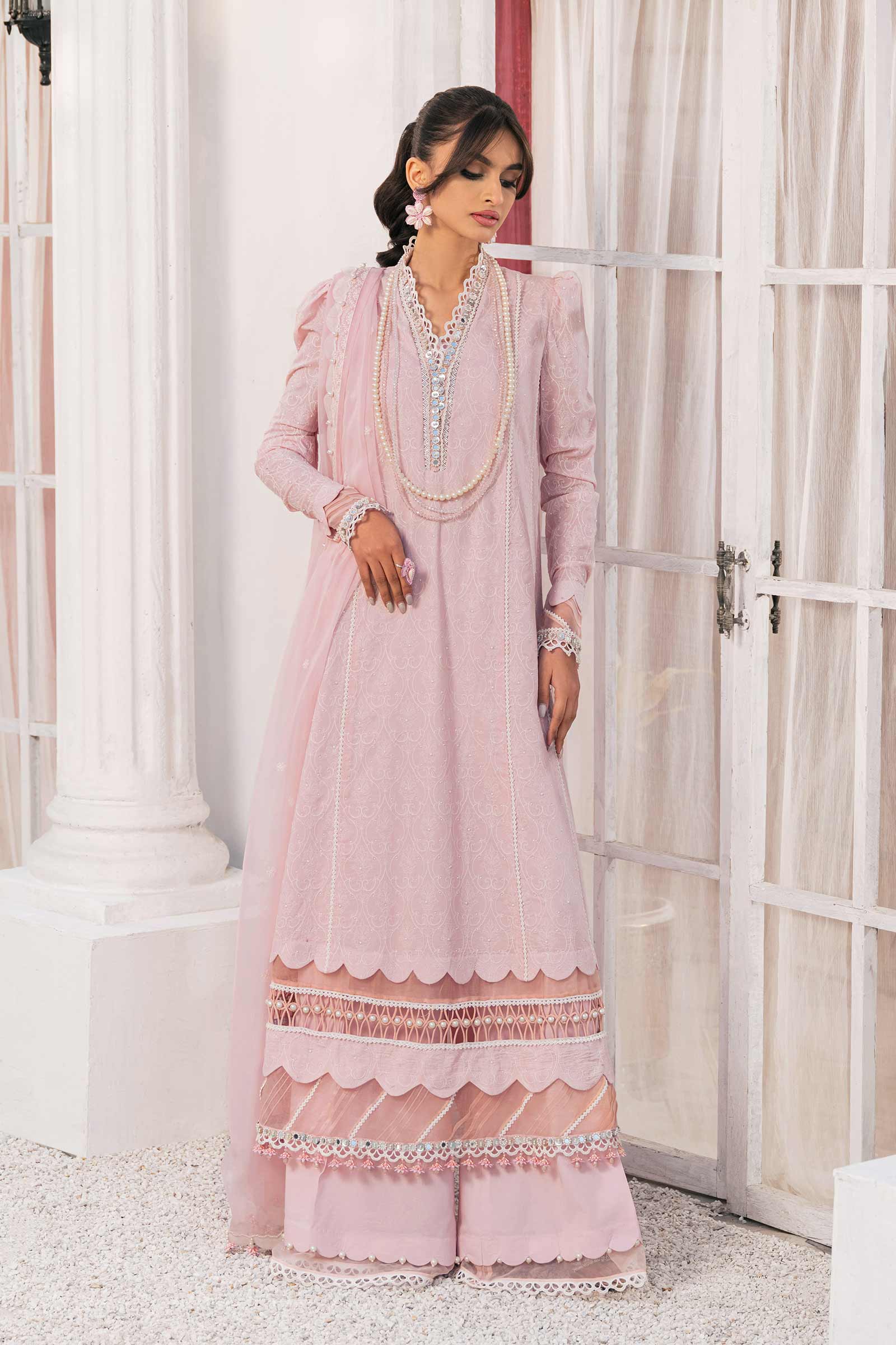 M.Luxe Unstitched | LF-601  Maria.B. Designs (AE)