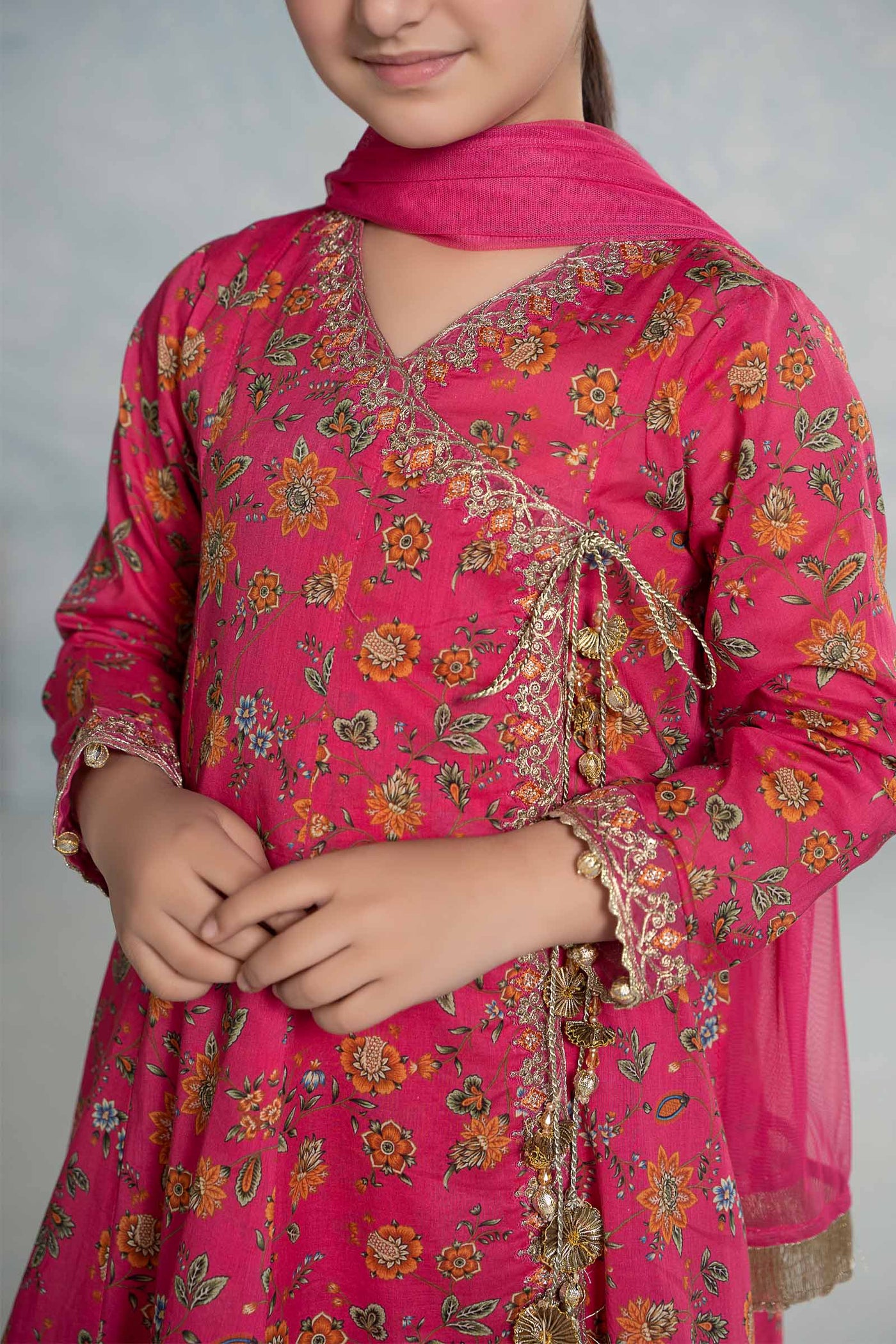 3 PIECE EMBROIDERED LAWN SUIT | MKD-EF24-28