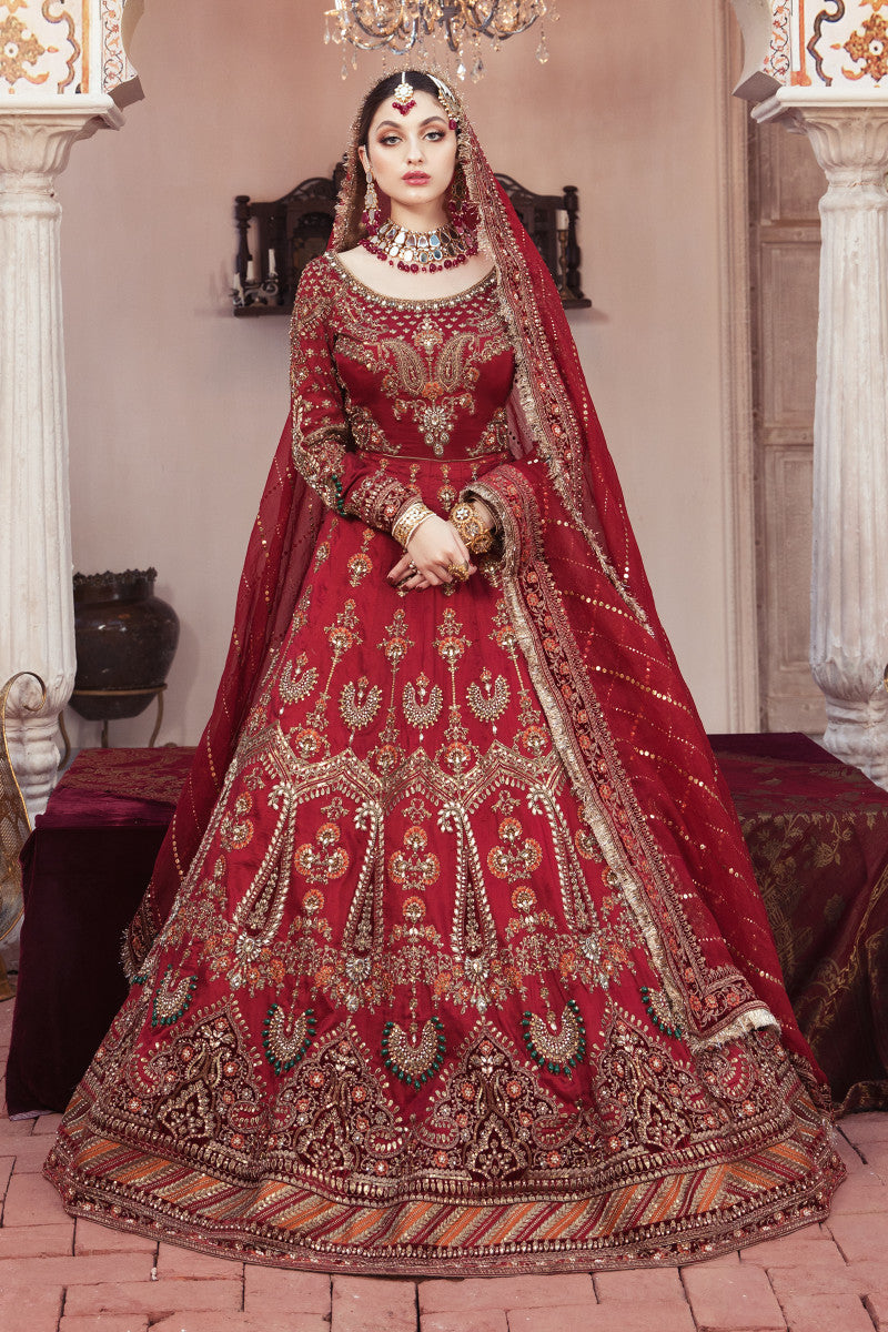 MARIA B. Couture Deep Red MC-029 Maria.B. Designs (AE) MARIA B. Couture Deep Red MC-029 Maria.B. Designs (AE)