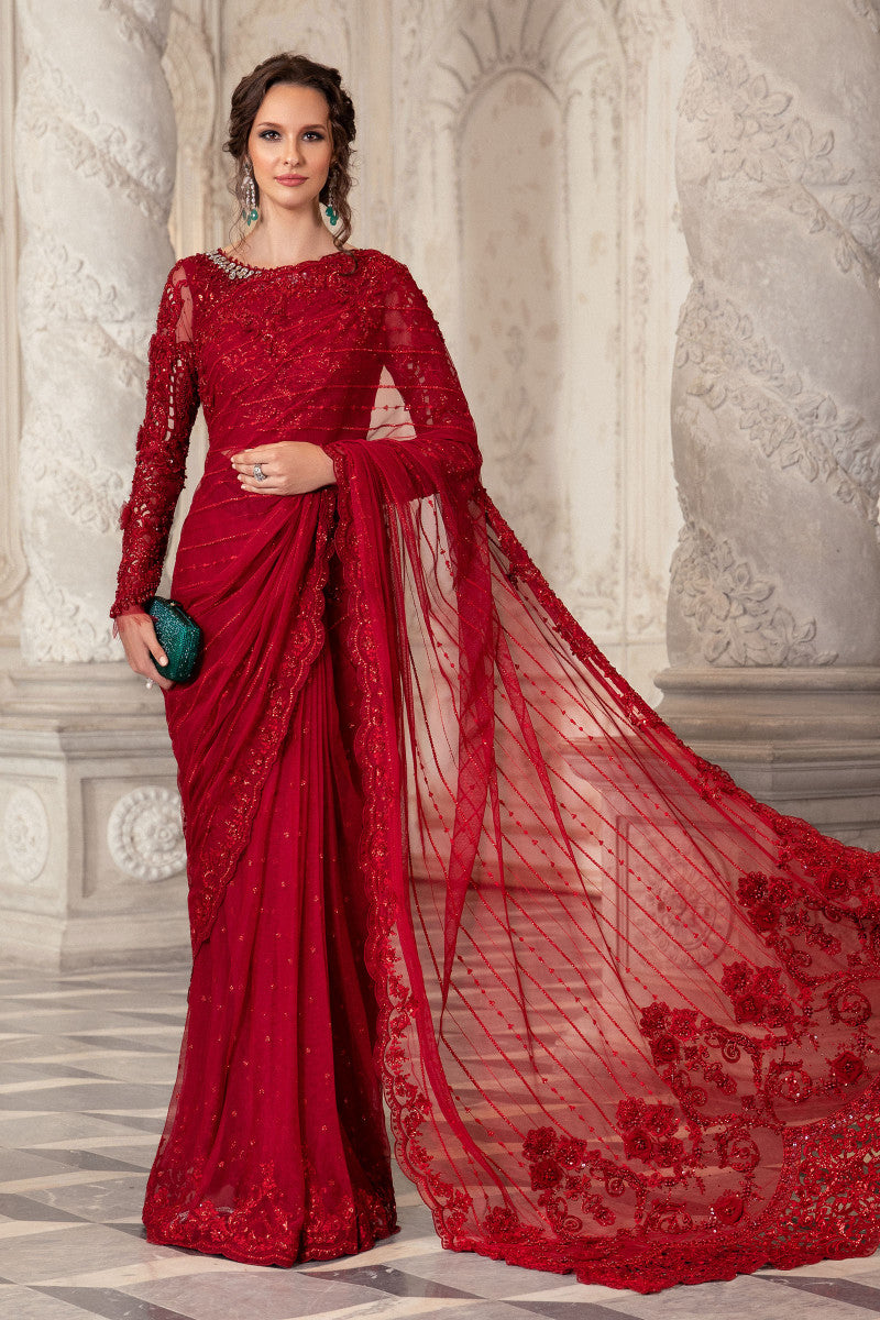 Maria b saree online sale