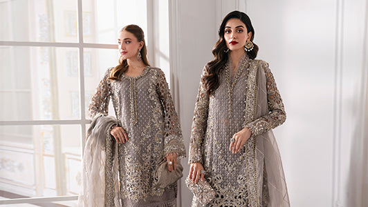 Celebrate every occasion with Maria.B.’ s Unstitched Mbroidered Edition’ 25