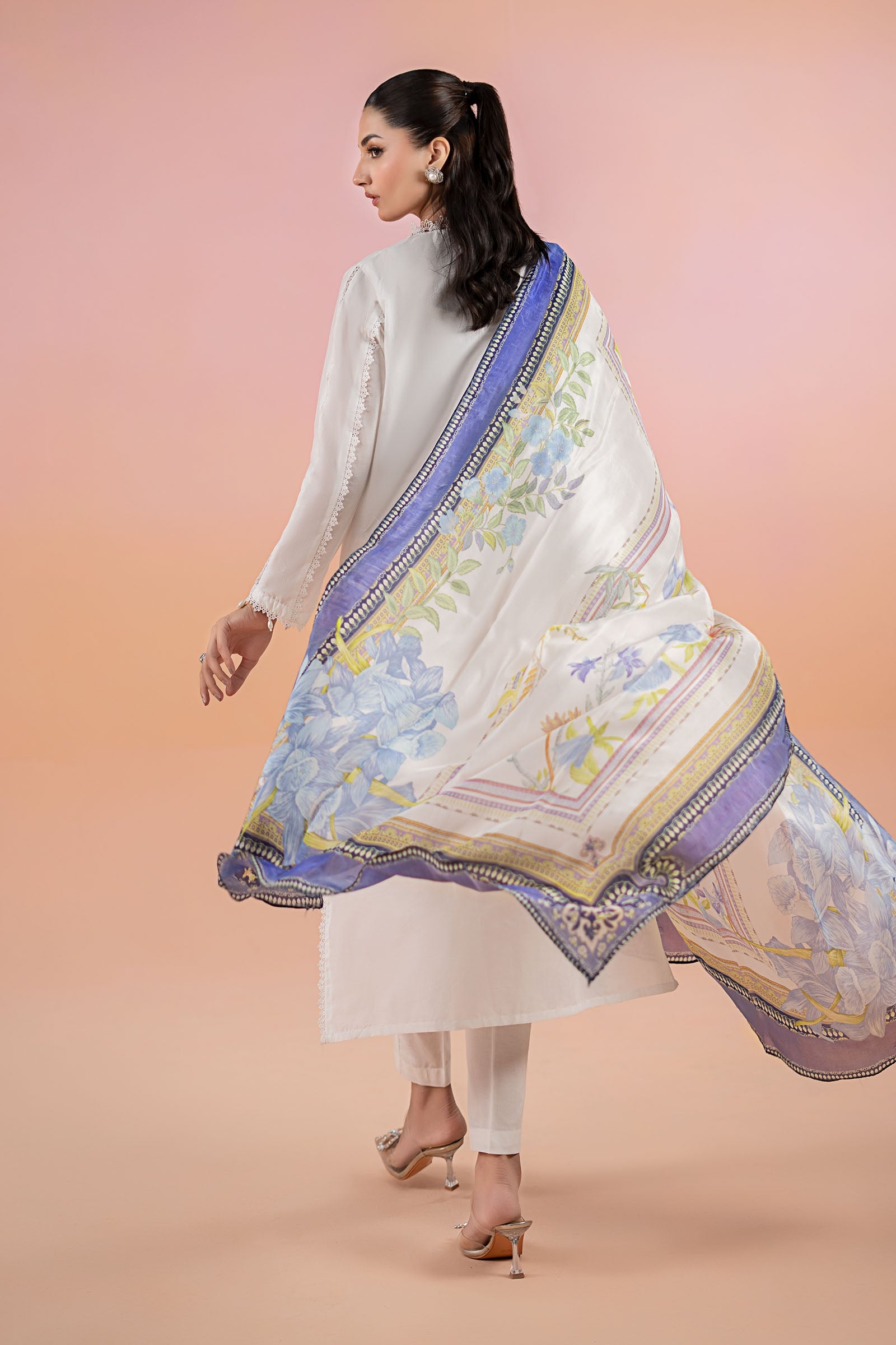 3 Piece Printed Lawn Suit | MPS-2501-A