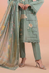 3 Piece Printed Lawn Suit | MPS-2501-B