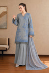 3 Pc Unstitched Printed Khaddar Suit