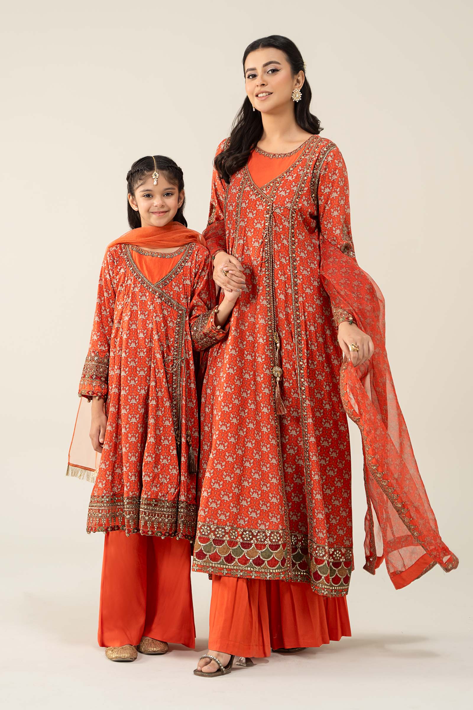 3 Piece Printed Linen Suit