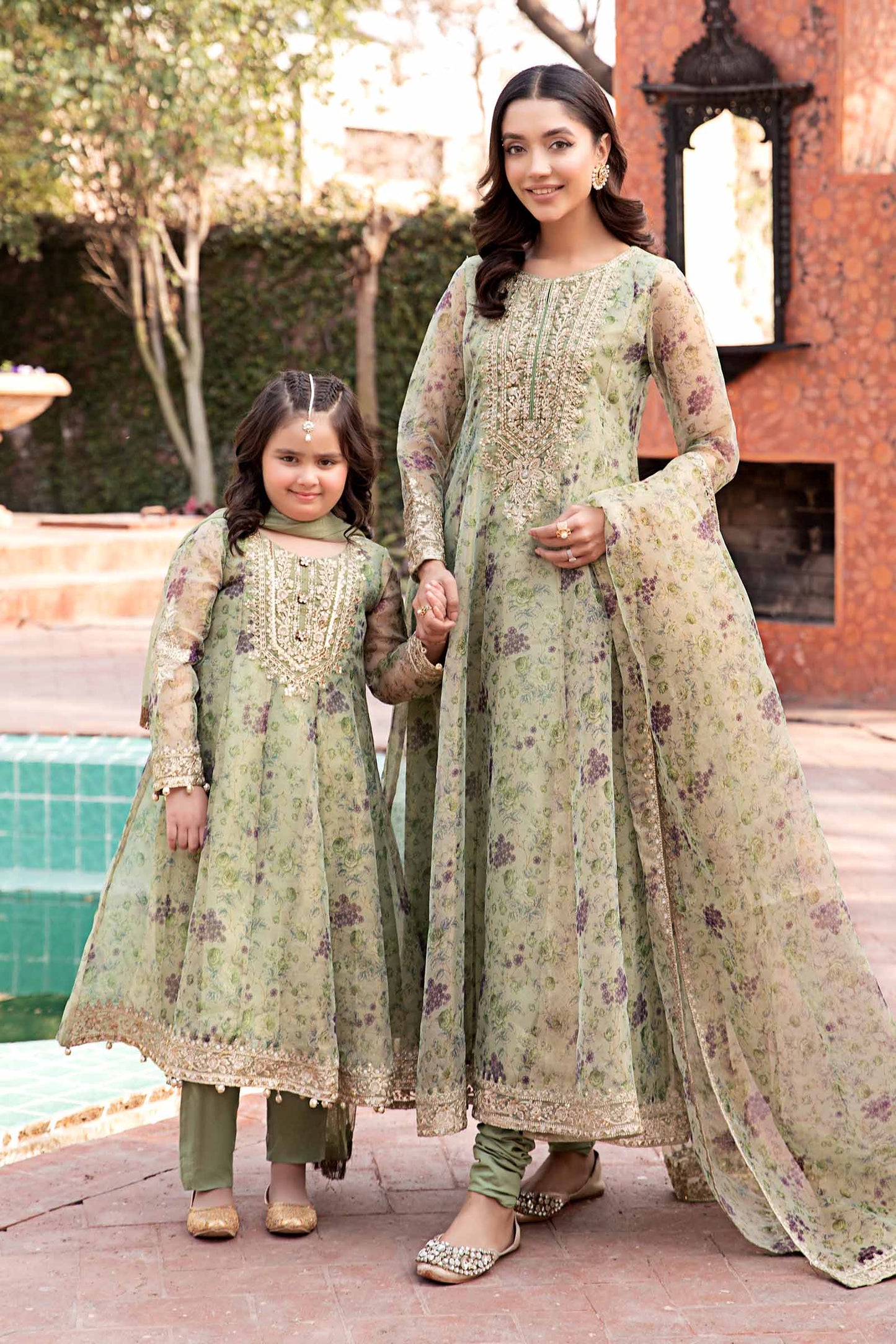 3 Piece Masoori Net Suit