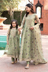 3 Piece Printed Organza Masoori Net Suit