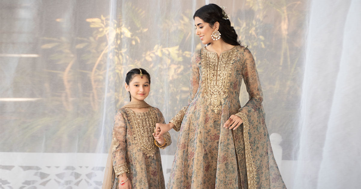 3 Piece Masoori Net Suit