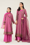 3 Piece Embroidered Linen Suit