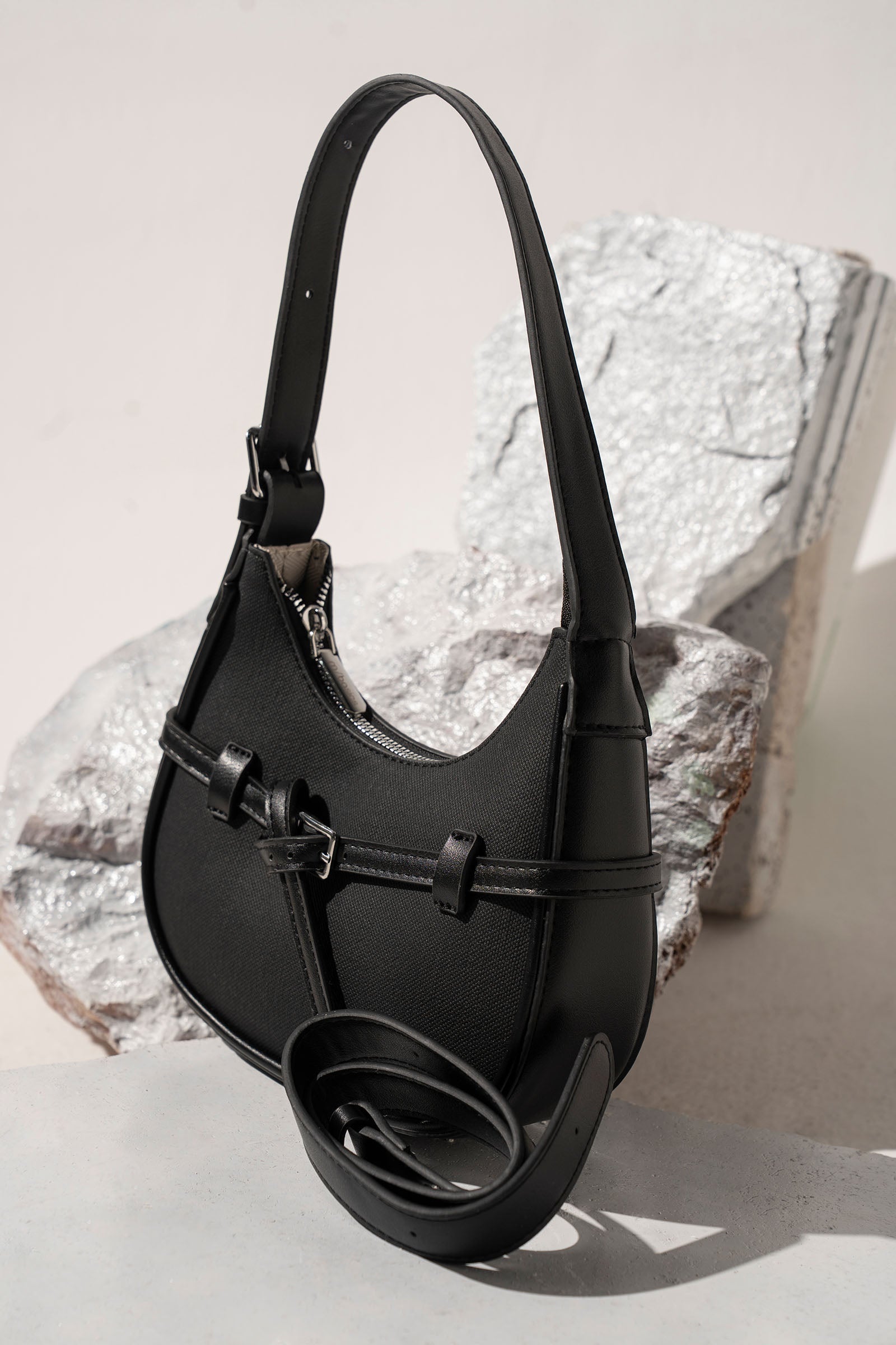 Crescent Hobo Bag
