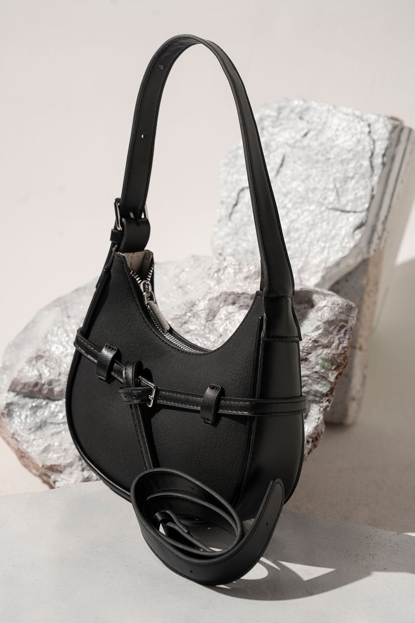 Crescent Hobo Bag