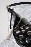 Studded Hobo Bag