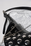Studded Hobo Bag