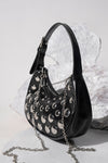 Studded Hobo Bag