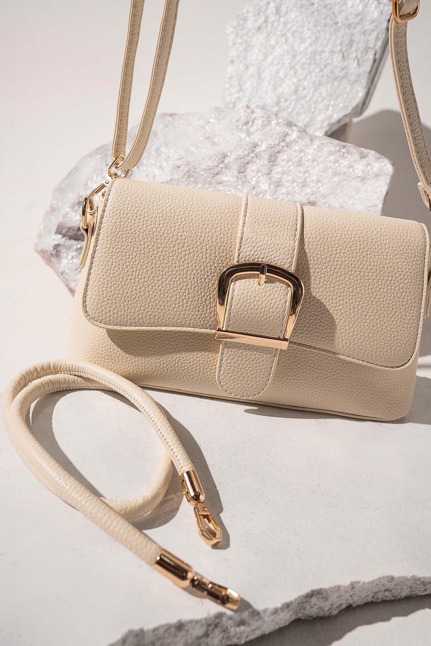 Structured Satchel Bag