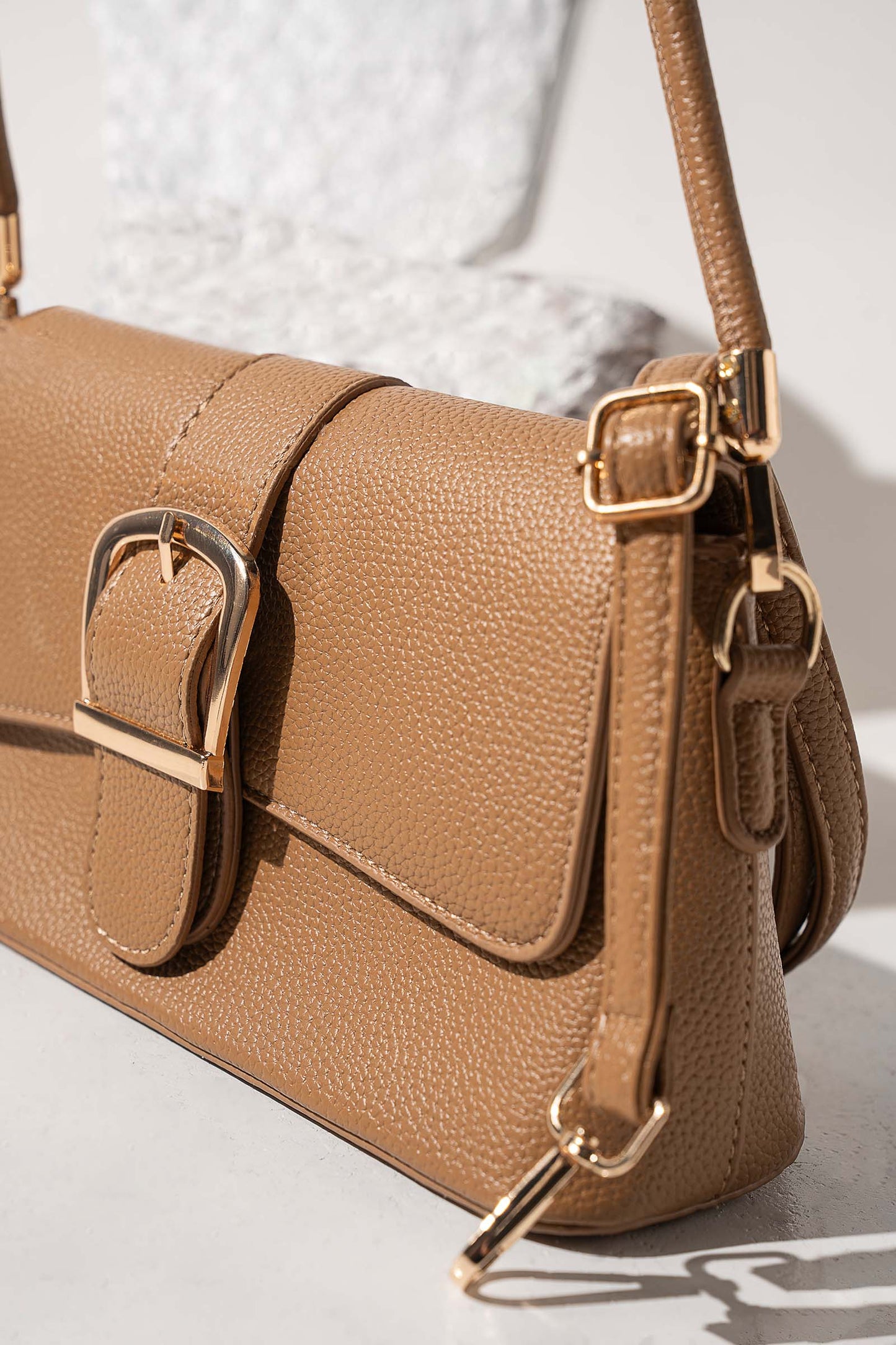 Structured Satchel Bag