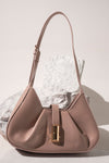 Fold-Pleat Shoulder Bag