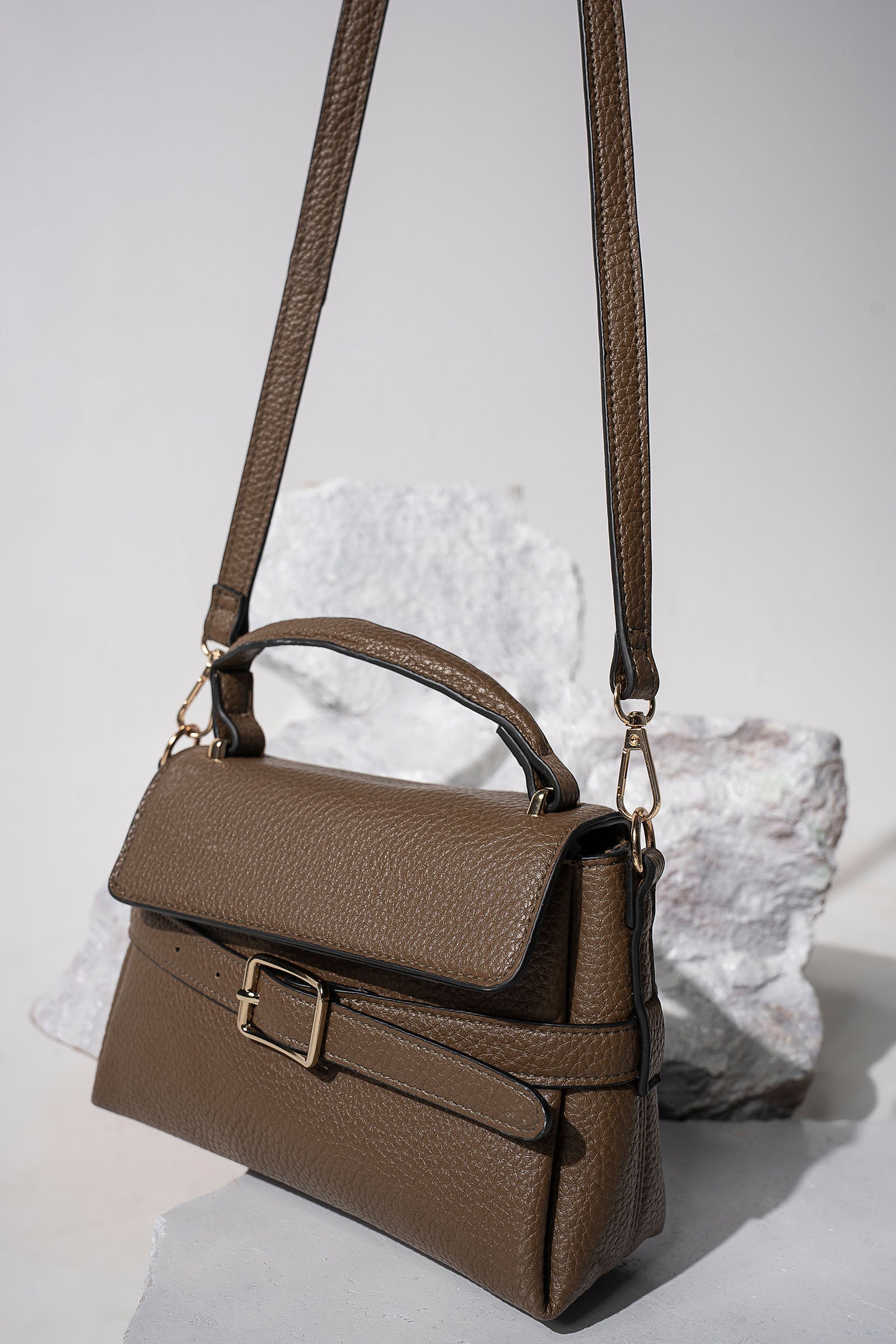 Belted Crossbody Bag