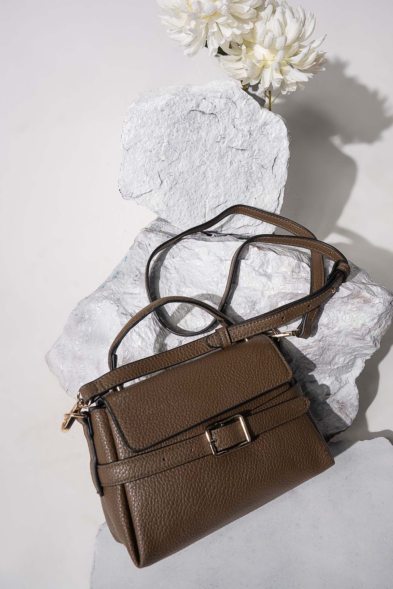 Belted Crossbody Bag