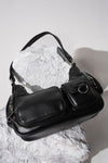 Multi-Pocket Hobo Bag