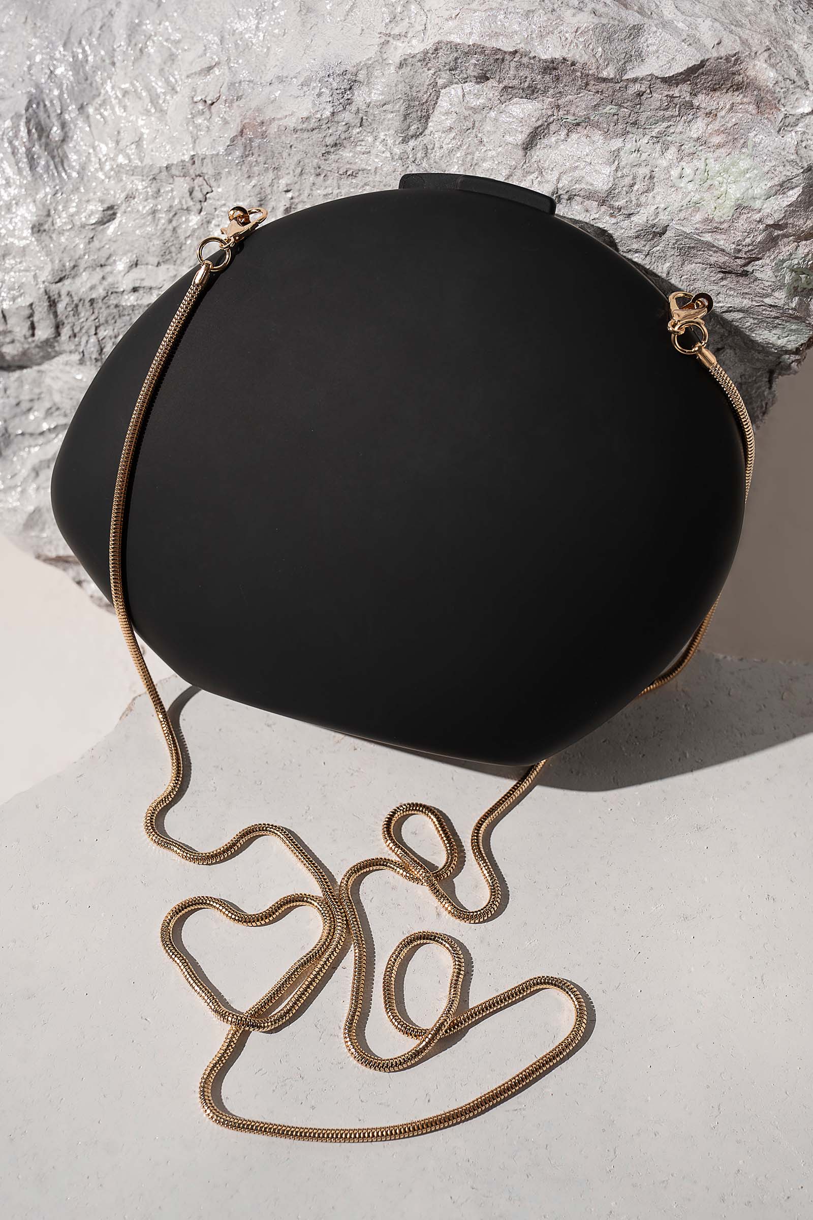 Matte Shell Clutch
