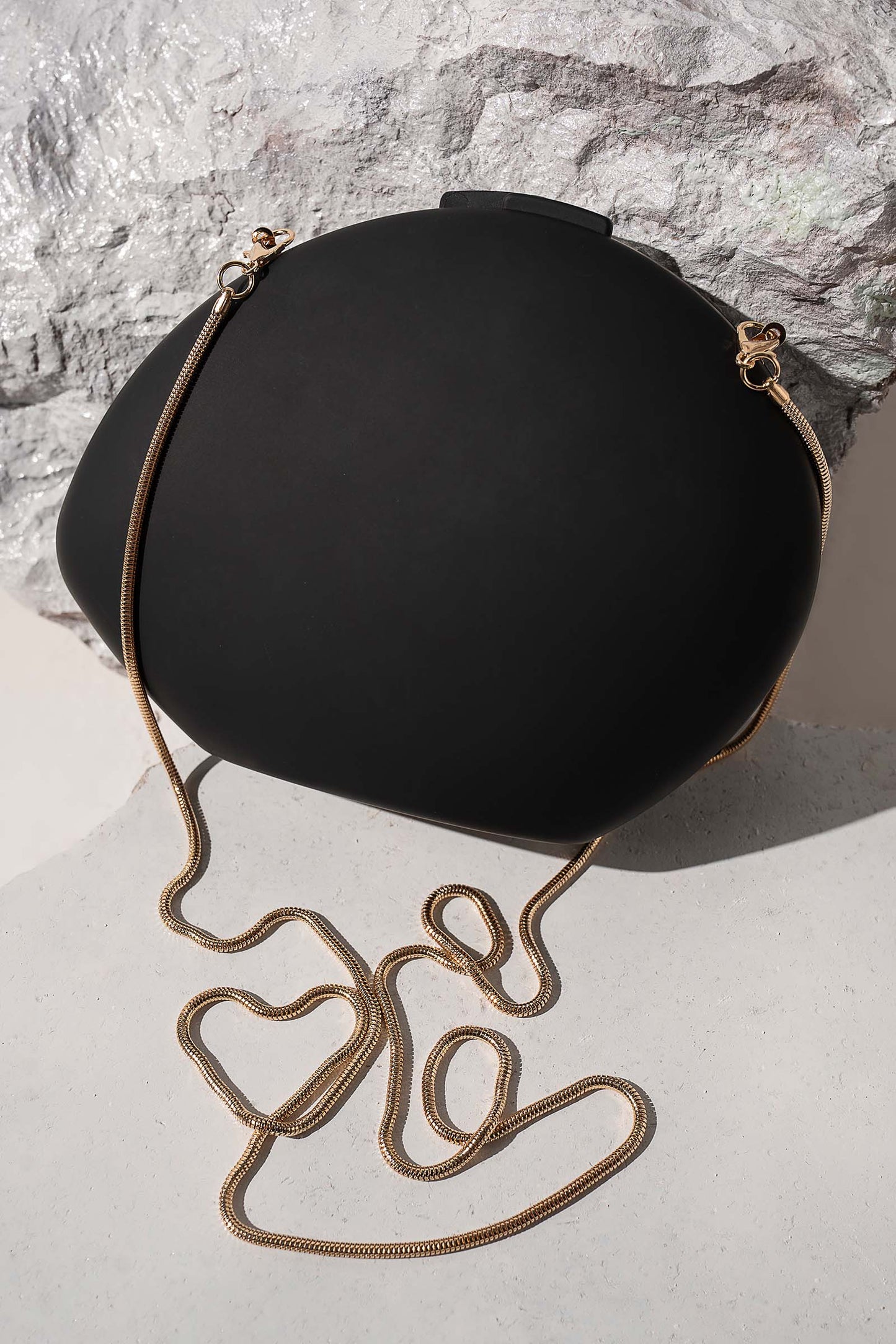 Matte Shell Clutch
