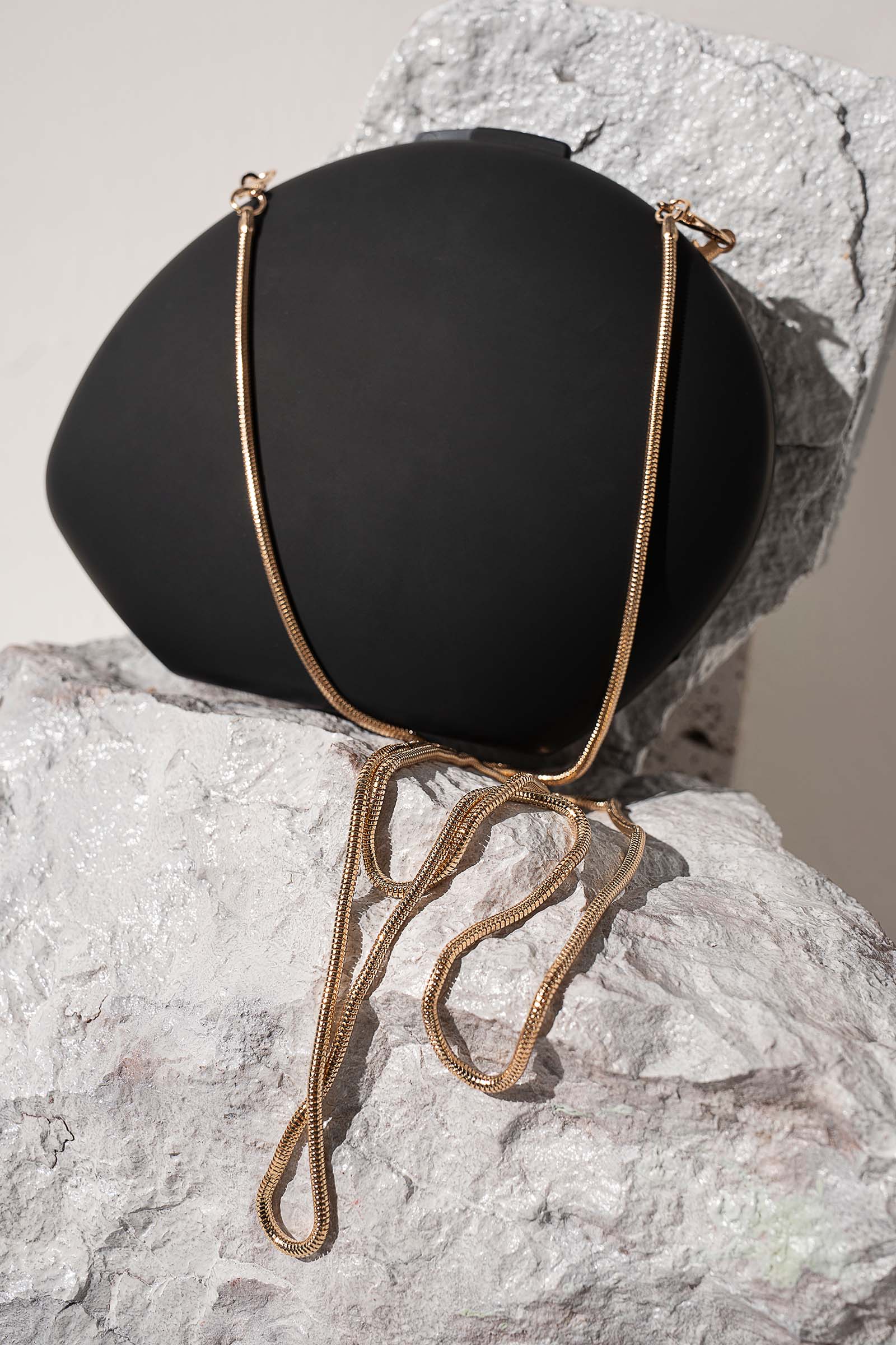 Matte Shell Clutch