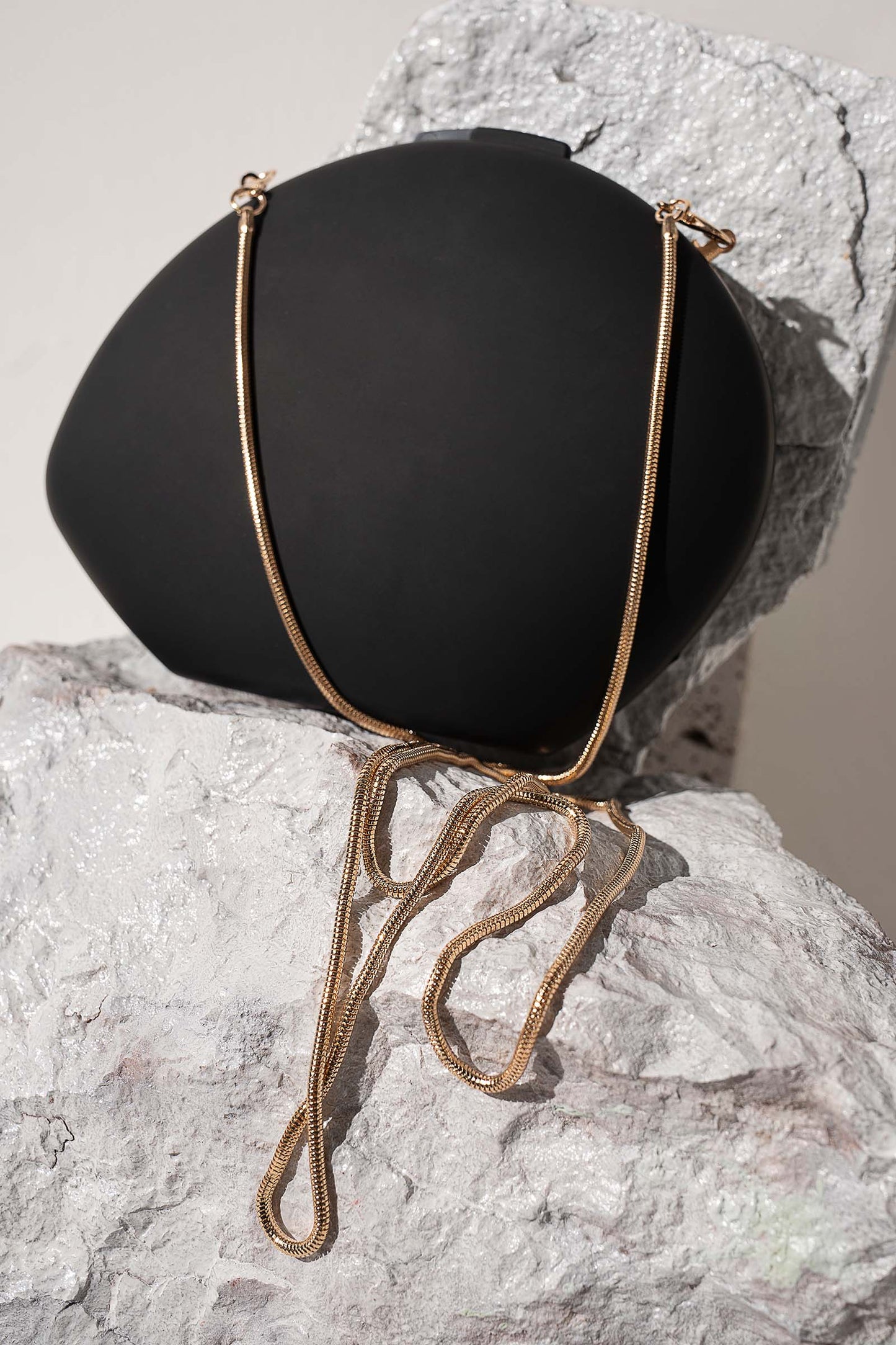 Matte Shell Clutch