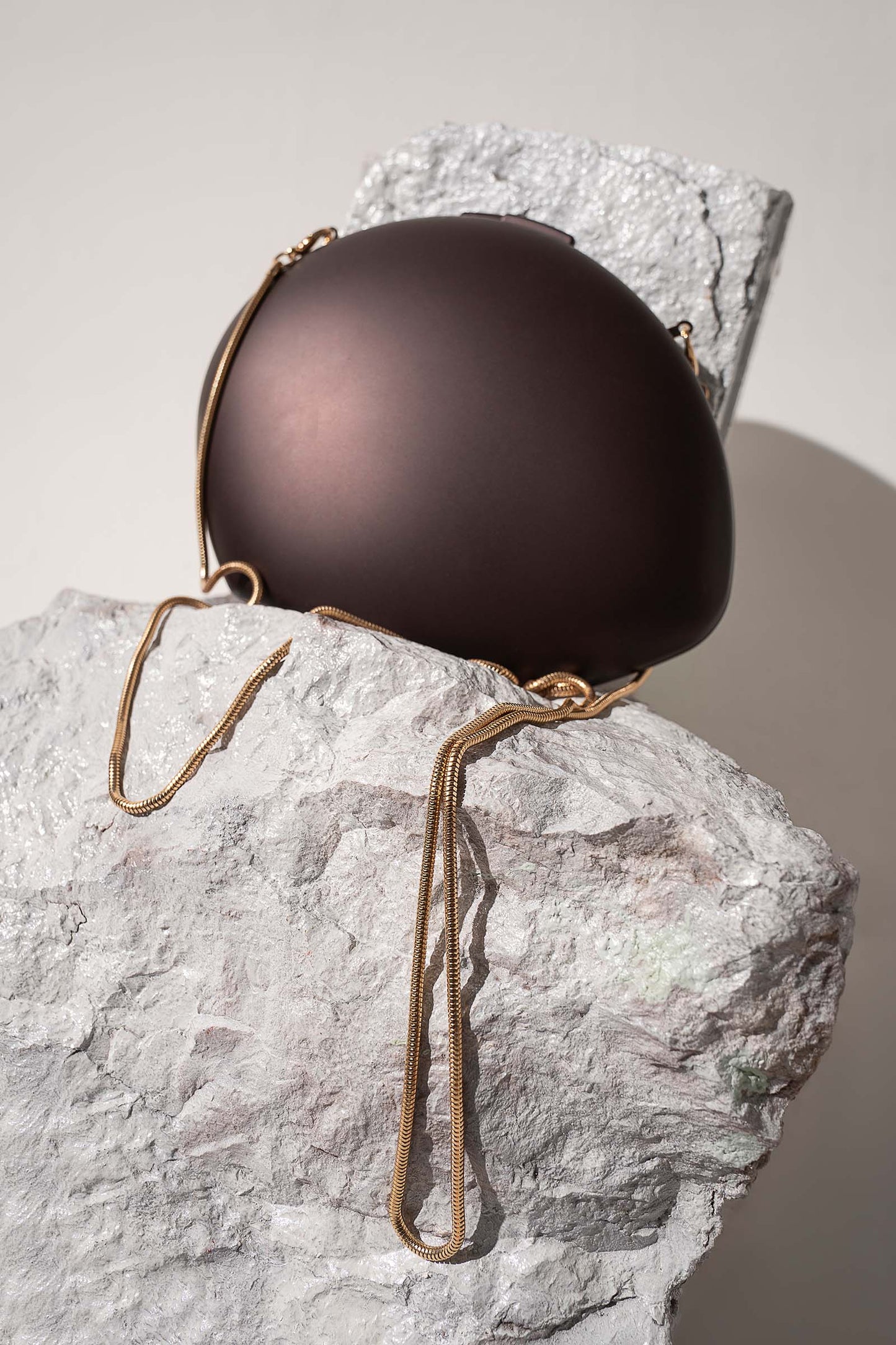 Matte Shell Clutch