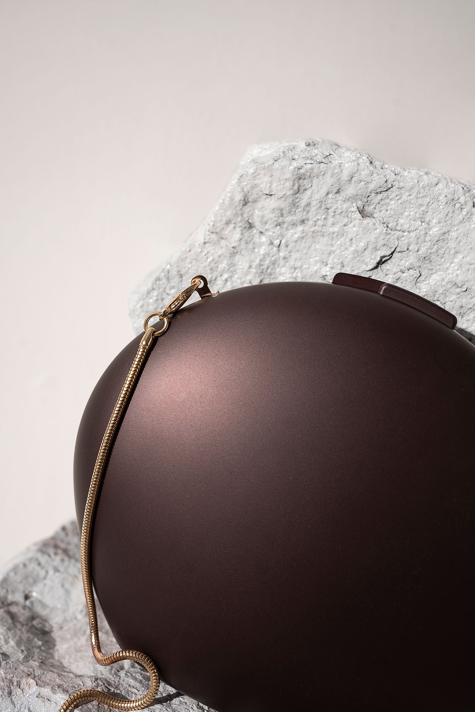 Matte Shell Clutch