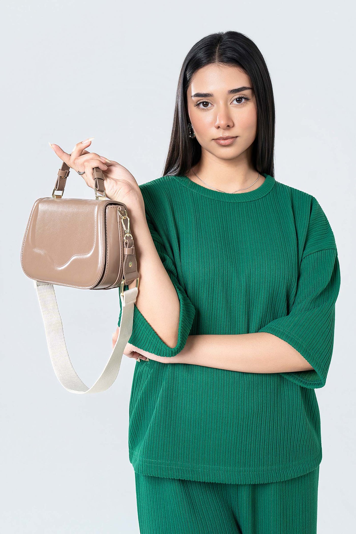 Leather Saddle Bag