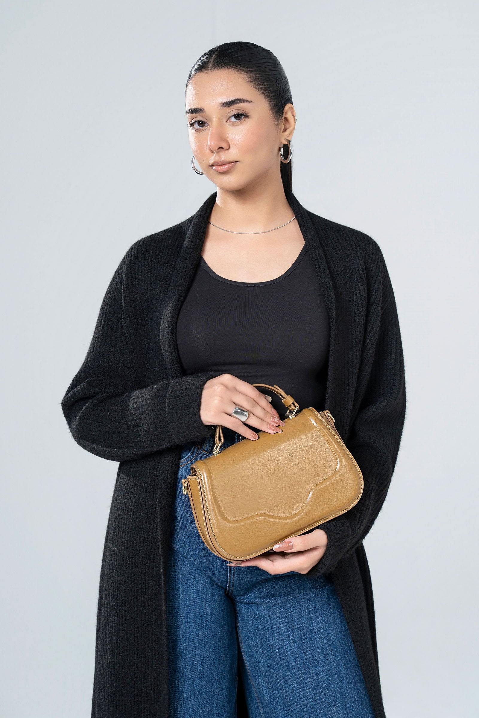 Leather Saddle Bag