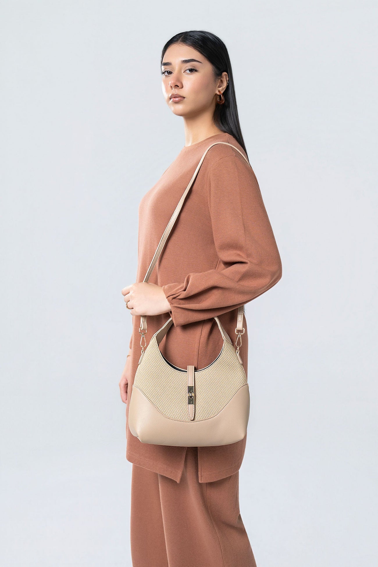 Belted Shoulder Bag