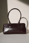 Belted Barrel Handbag