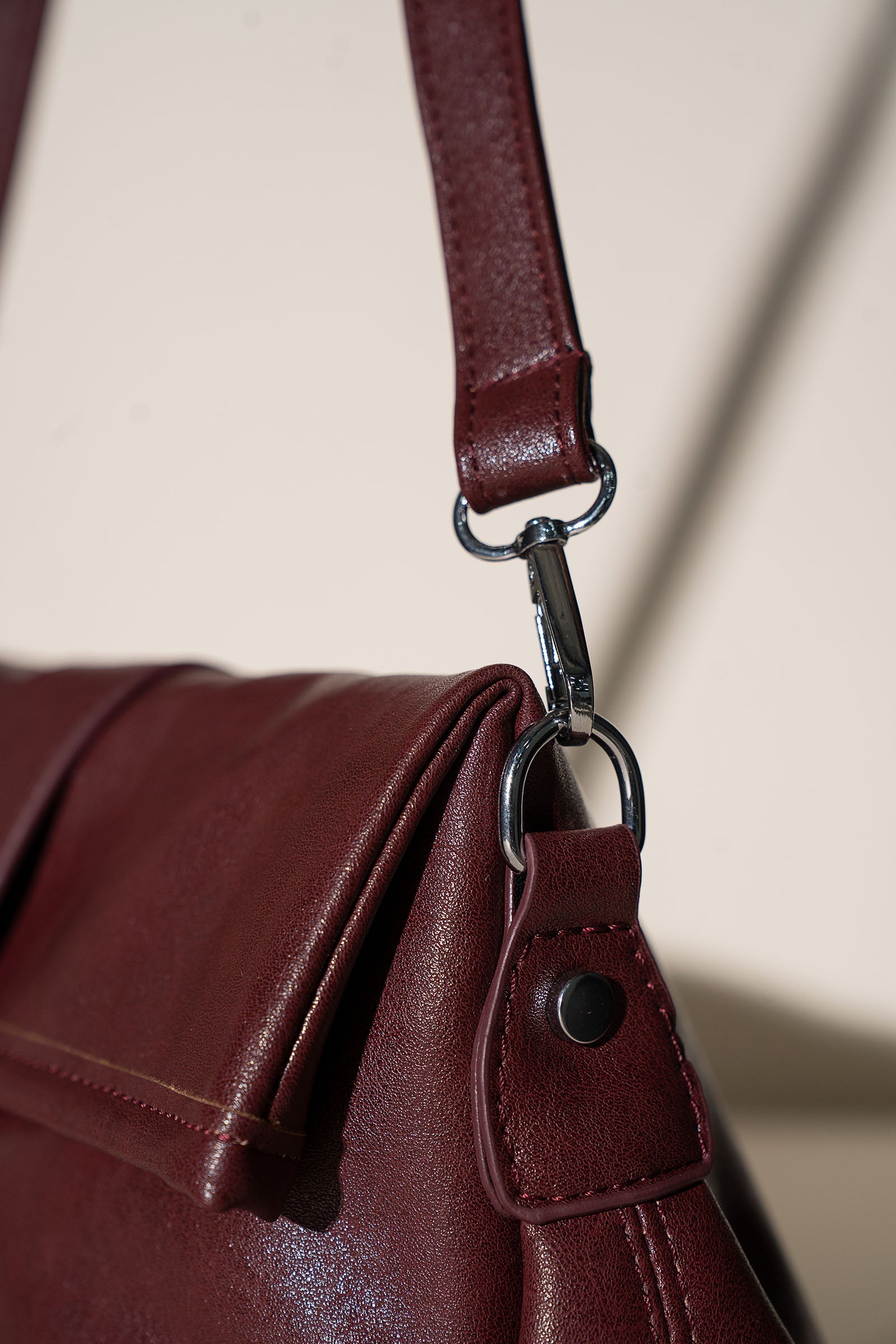 Belted Baguette Bag