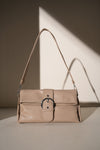 Belted Baguette Bag