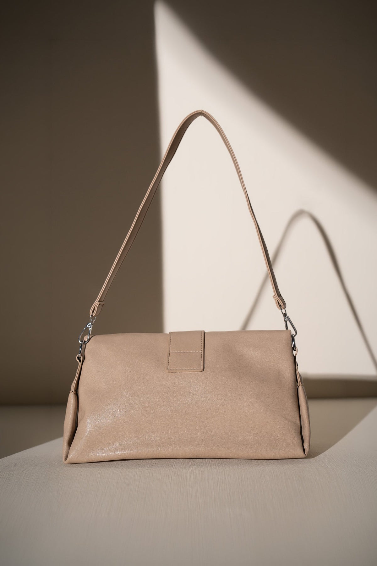 Belted Baguette Bag