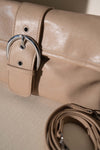 Belted Baguette Bag