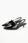 Slingback Kitten Heels