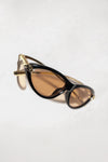 Narrow Cat Eye Sunglasses