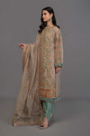 Suit Off White with Sea Green BDS-2507