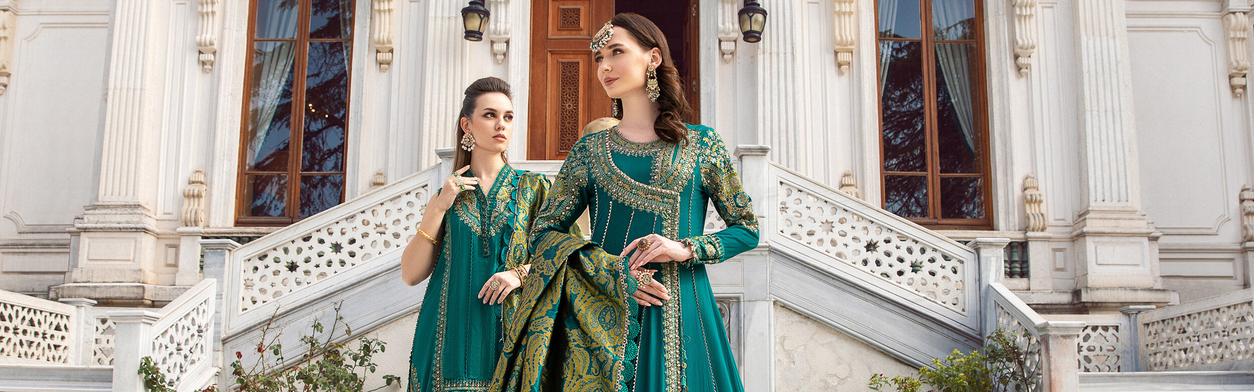 Linen in Vogue by Ayeza Khan and Wahaj Ali