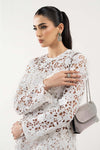 Embroidered Lace Fabric (1Pc)