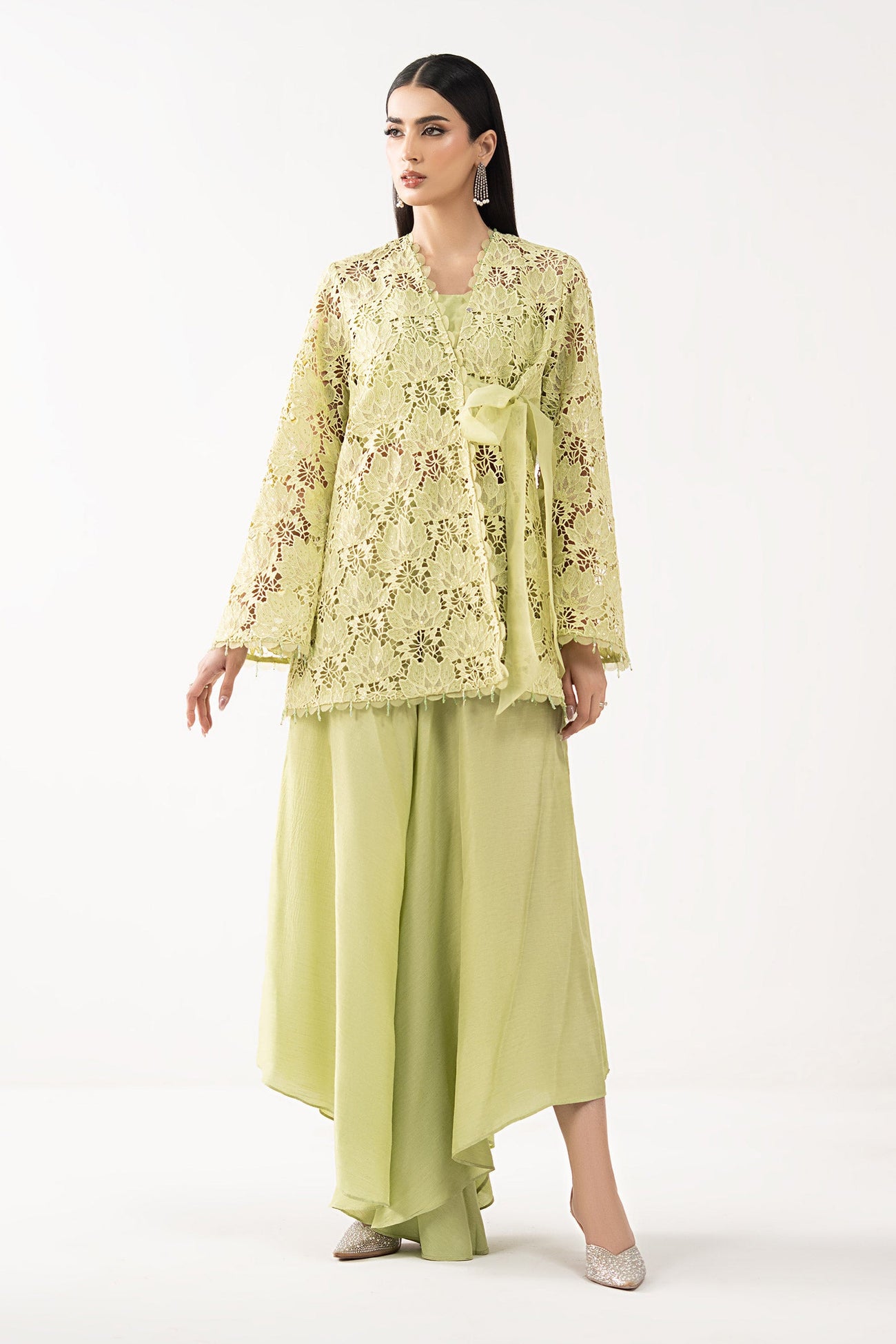 Embroidered Georgette Fabric (1Pc)