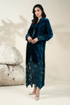 Embroidered Velvet Fabric (1Pc) | LF-CH25-06