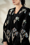 Embellished Velvet Fabric (1Pc) | LF-CH25-07