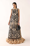 Embroidered Net Fabric (1Pc)